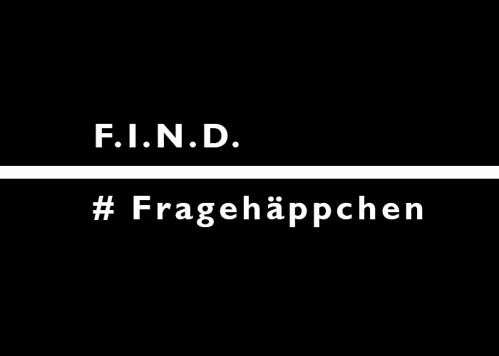 FIND 2016: Wie absurd ist die Wirklichkeit?