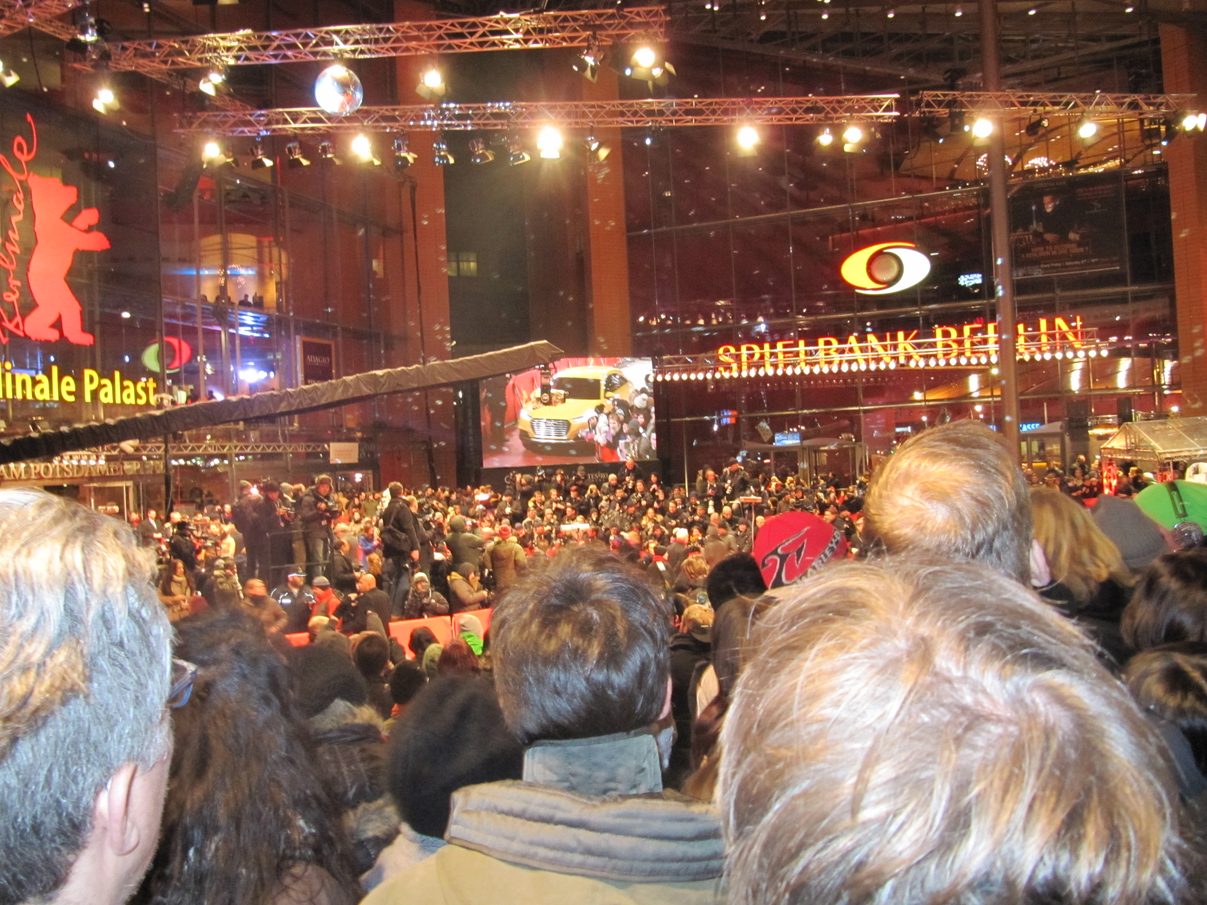Christian Bale auf der 65. Berlinale bei der Premiere von Terrence Malicks "Knight of Cups"
